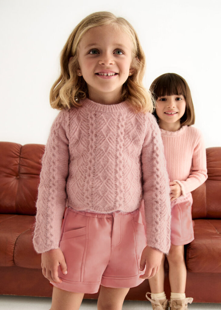 Abel & Lula 5718 Leathered short 063 rose