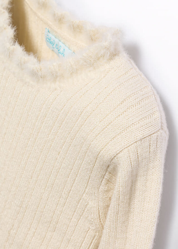 Abel & Lula 5835 Knitting turtleneck 086 almond