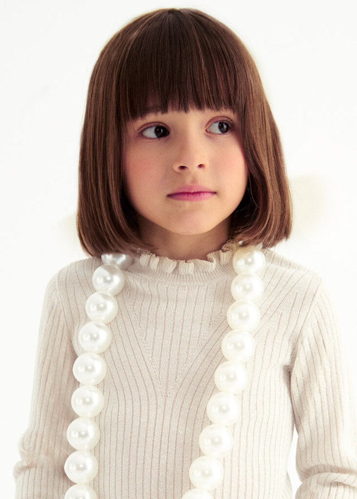 Abel & Lula 5835 Knitting turtleneck 086 almond