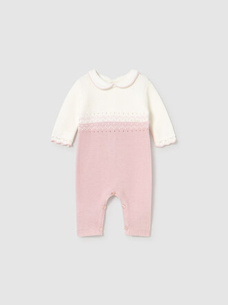 Mayoral 2601 Tricot romper 025 crystal