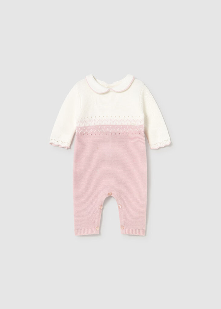 Mayoral 2601 Tricot romper 025 crystal