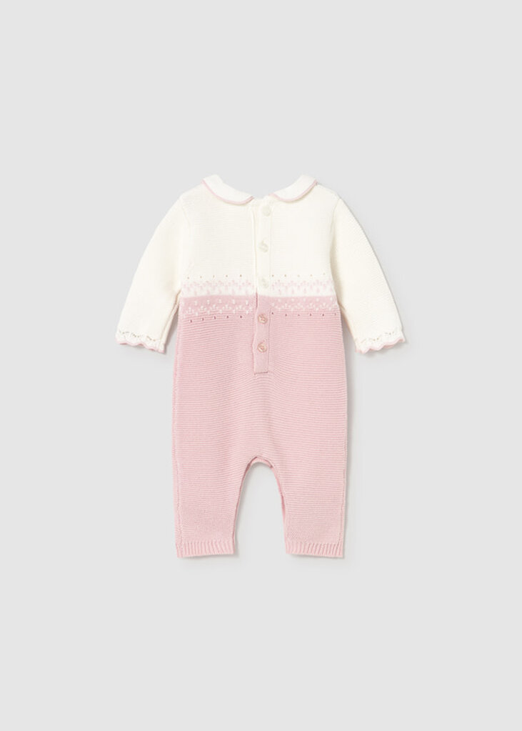 Mayoral 2601 Tricot romper 025 crystal