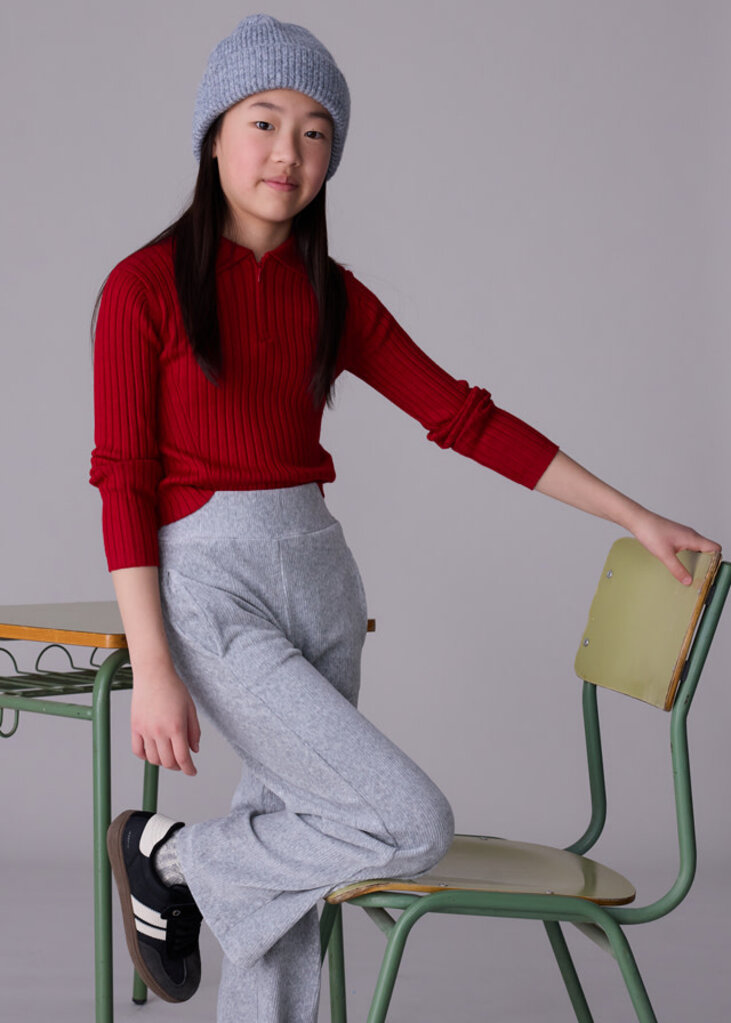 Mayoral 7576 Corduroy trouser 084 silver