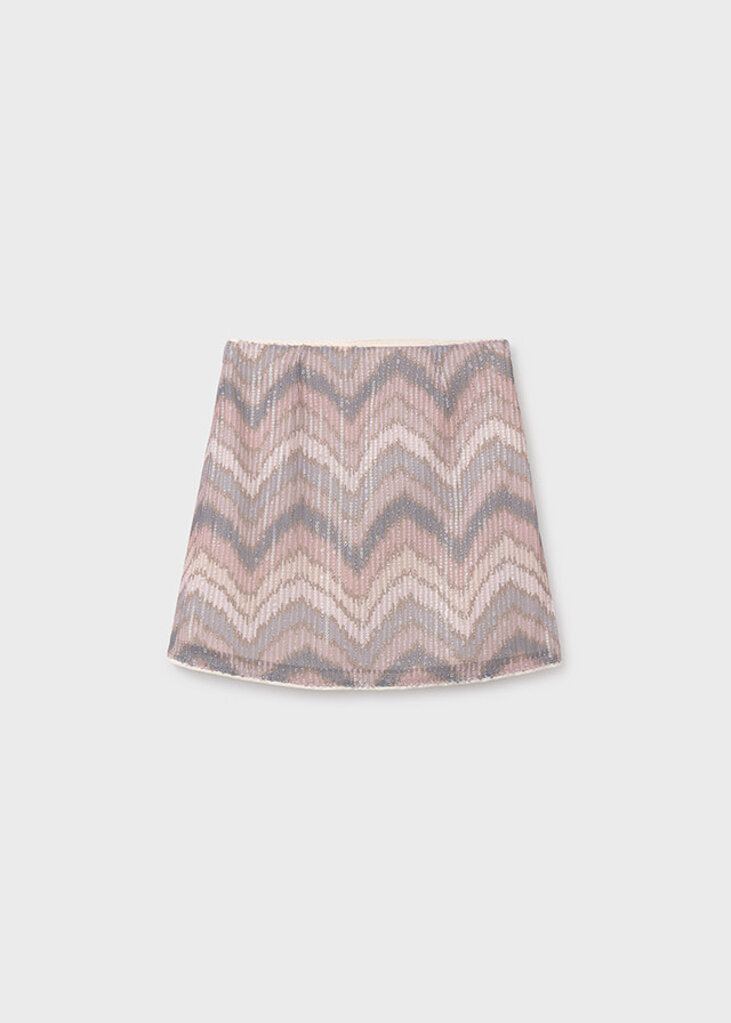 Mayoral 7903 Sequin skirt 023 nude
