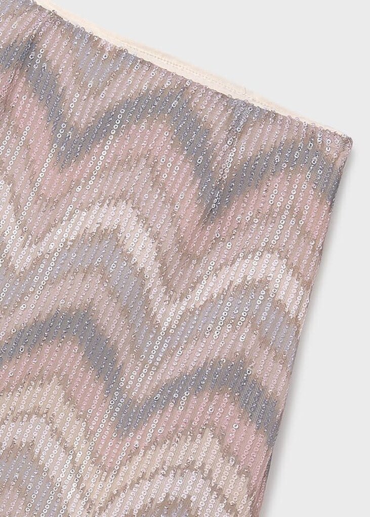 Mayoral 7903 Sequin skirt 023 nude