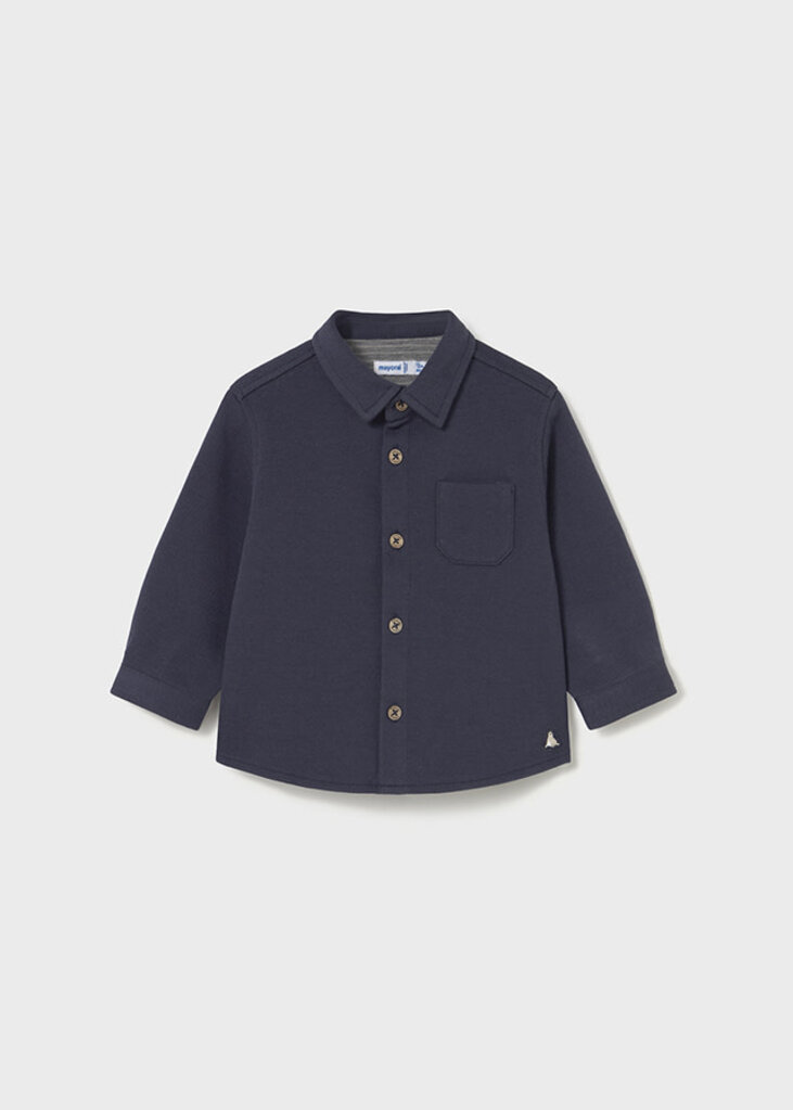 Mayoral 2106 Double knit overshirt 002 night