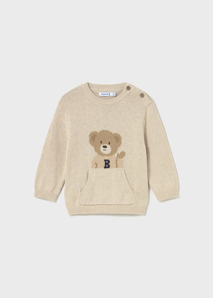 Mayoral 2341 Oversized jumper 059 oat