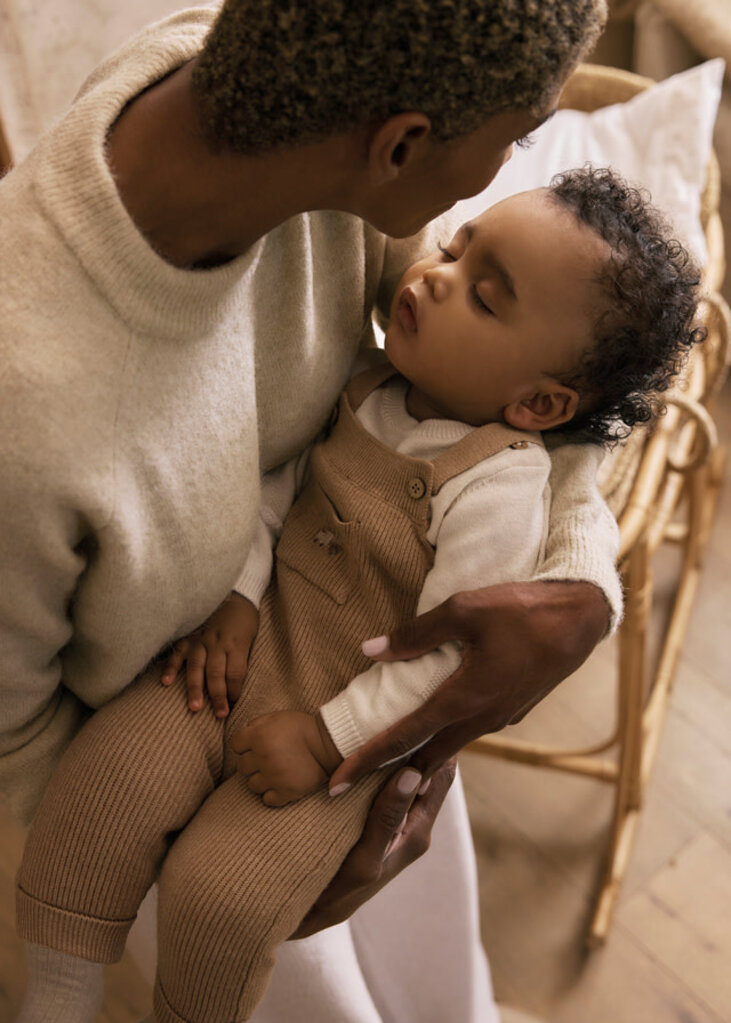 Mayoral 2646 Knit dungarees set 010 Toffee