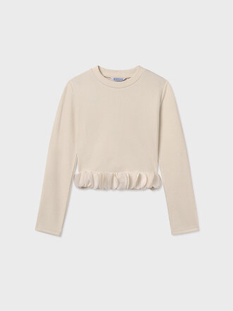 Mayoral 7030 Petals top 031 macchiato