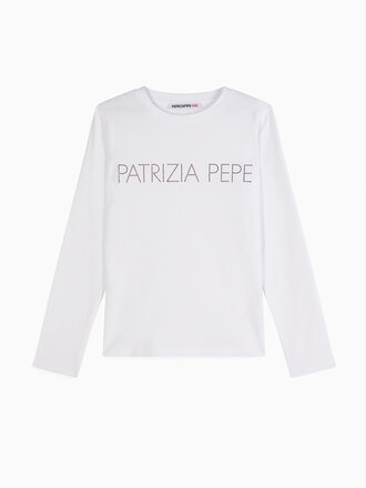 7M0753 J061 T-shirt FG28 white&ruby