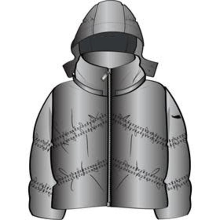 Zadig & Voltaire X60456 Donsjas licht grijs