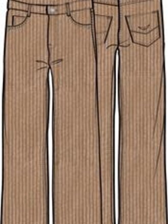 Zadig & Voltaire X60449 Broek zand