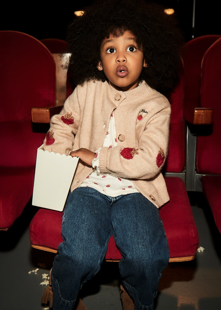 Mayoral 4578 Wide leg denim pants 085 dark