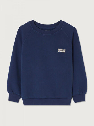 American Vintage KIZU03BH Sweats Vintage navy