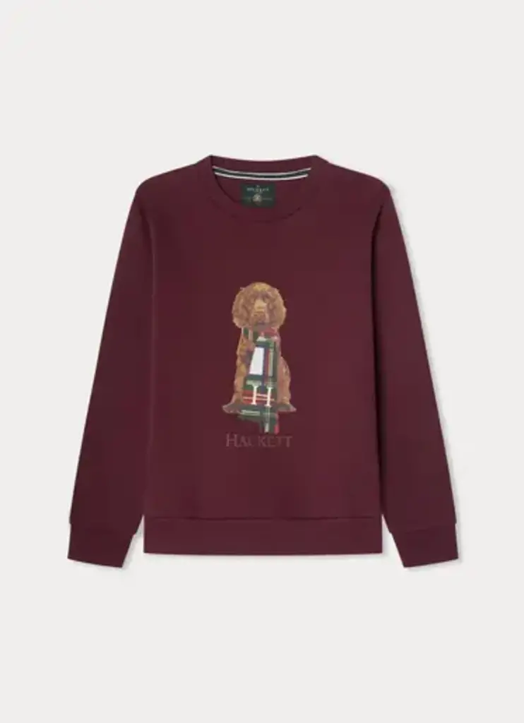 Hackett HK5800016 Heritage harry crew 299 burgundy