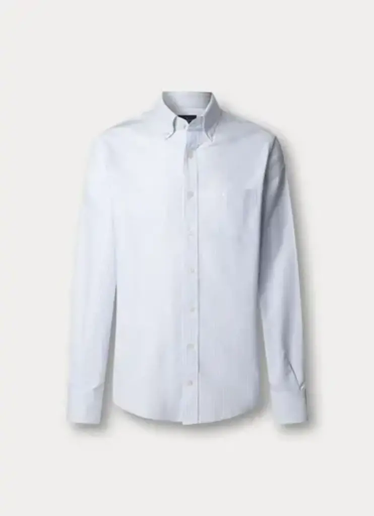 Hackett HK3000005 ess oxford stripe 513 sky blue