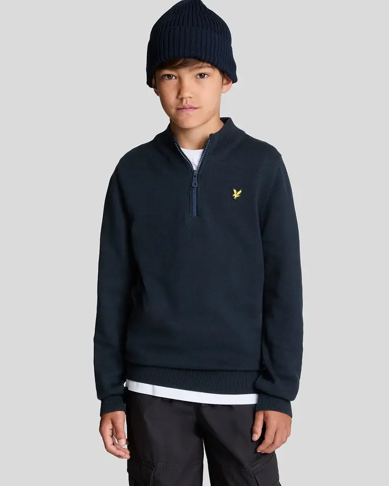 Lyle & Scott KNB2100VC Zip jumper Z271 dark navy