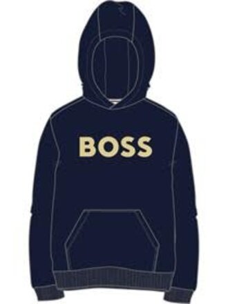 BOSS j52351 Sweater met kap