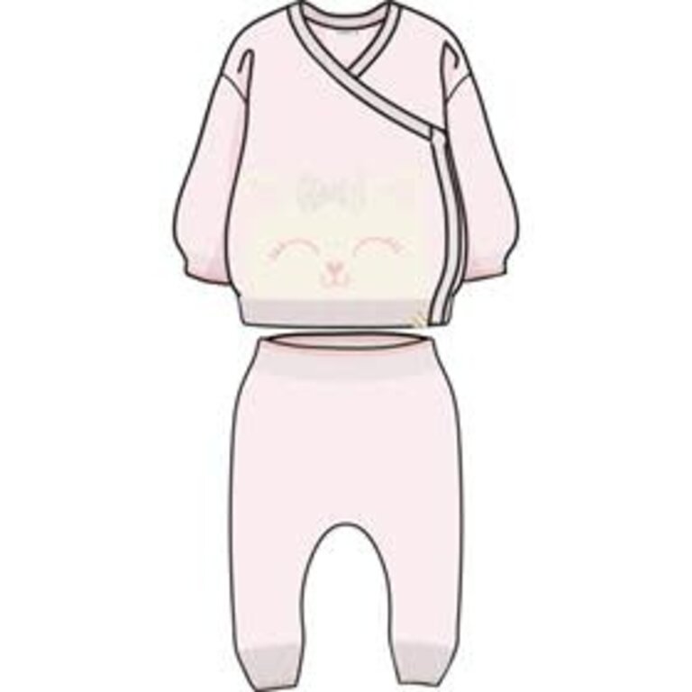 Billieblush U21444 Basis trui+broek lichtroze