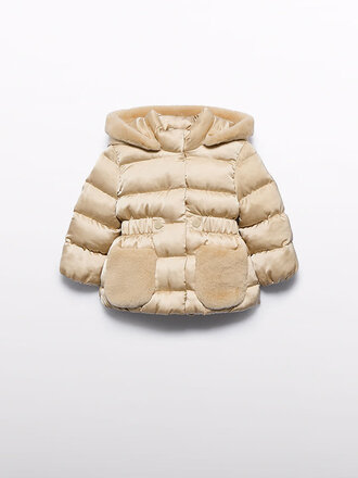 Abel & Lula 5821 Satin coat 020 almond