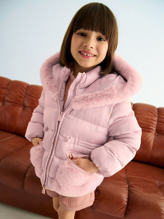 Abel & Lula 5849 Satin coat 015 petal