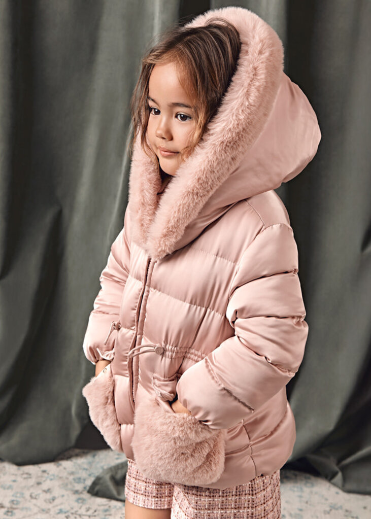 Abel & Lula 5849 Satin coat 015 petal