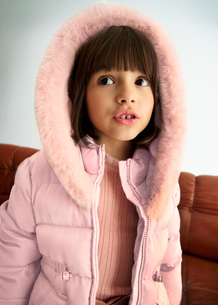 Abel & Lula 5849 Satin coat 015 petal