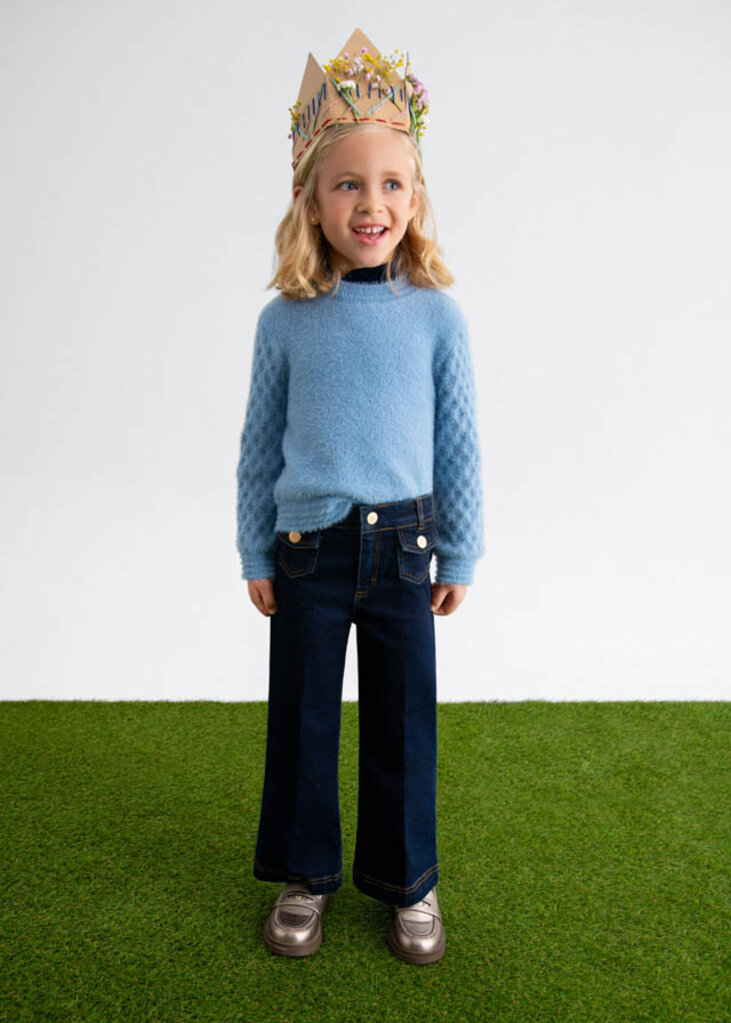 Abel & Lula 5722 Palazzo denim pants