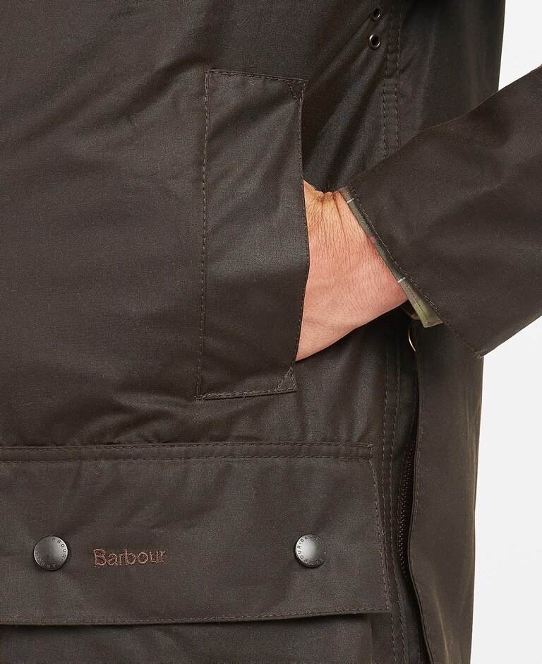 Barbour MWX0010 Classic bedale wax jacket OL75 olive