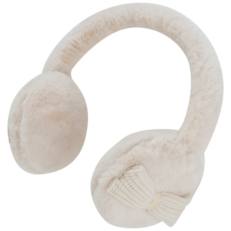 Natini Earmuffs fur bow cream