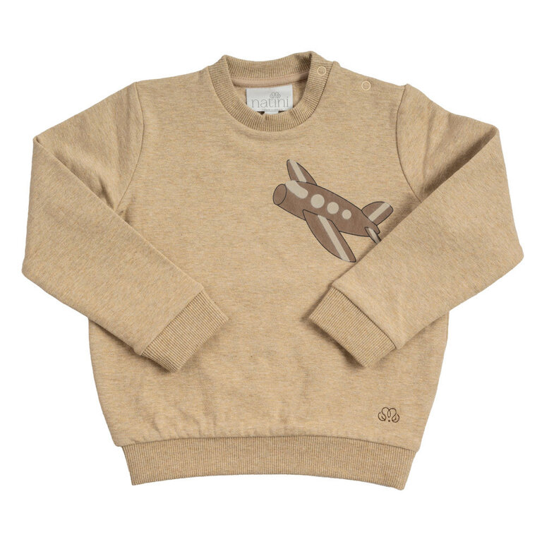 Natini Sweater Airplane beige