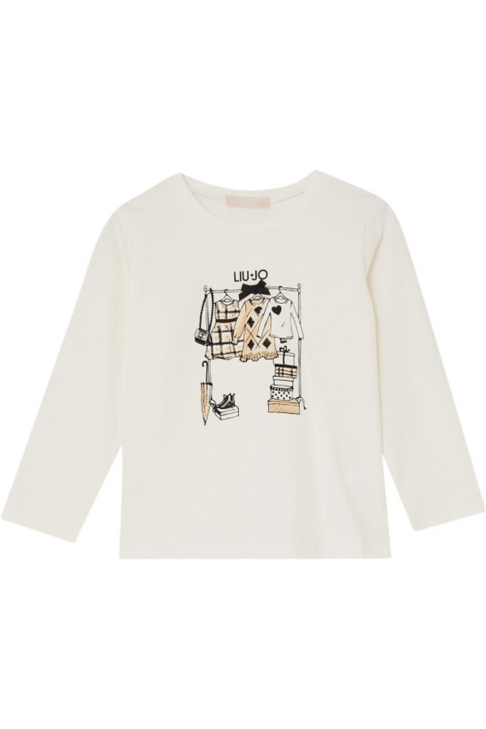 Liu Jo KF5010J0088 T-shirt N9035 sn. White