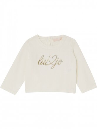 Liu Jo KF5072MA12P Maglia chiusa 10602 Sn.white