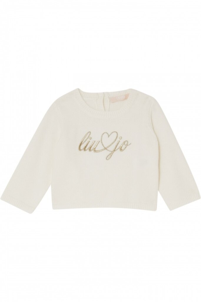 Liu Jo KF5072MA12P Maglia chiusa 10602 Sn.white