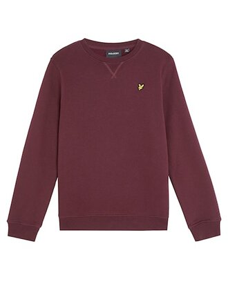 Lyle & Scott MLB2000V Crew neck sweat Z562 burgundy