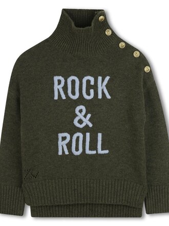 Zadig & Voltaire x60425 pull green Rock & Roll