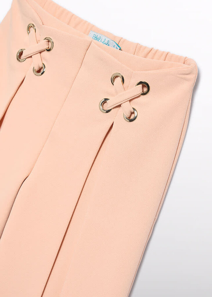 Abel & Lula 5276 crepe knit pants 009 peach