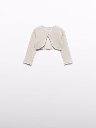 Abel & Lula 5301 Knit bolero 027 champagne