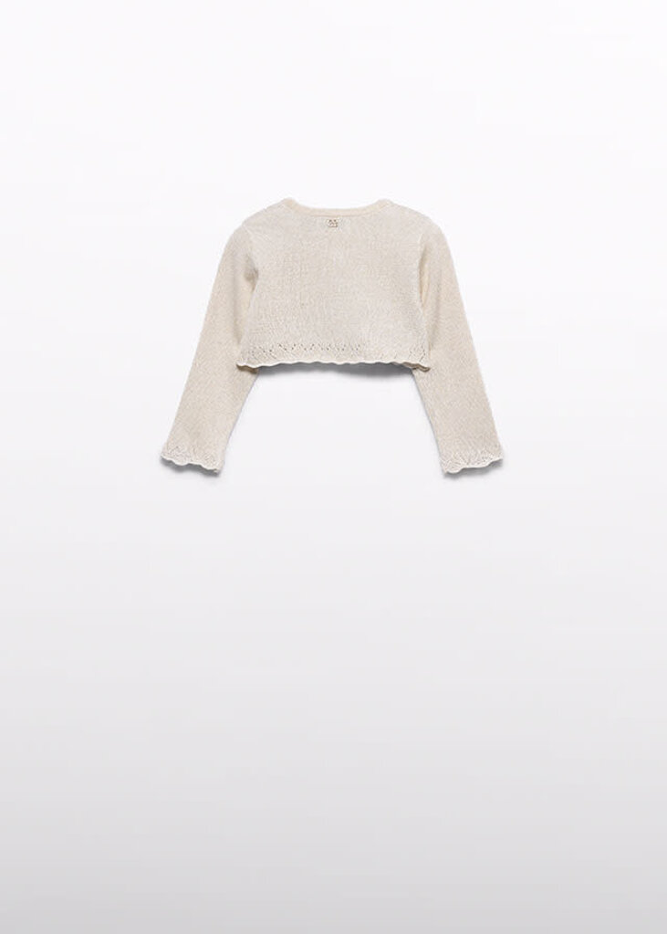 Abel & Lula 5301 Knit bolero 027 champagne