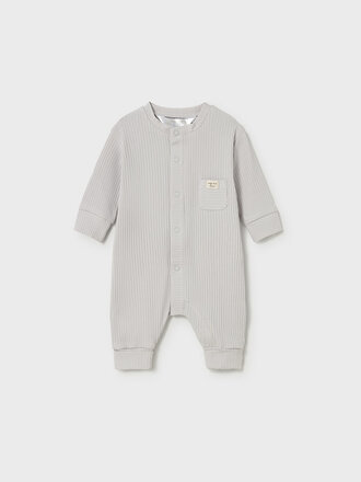 Mayoral 1726 Long onesie without footie 073 silver