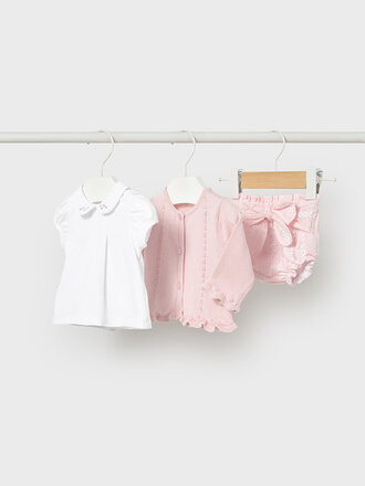 Mayoral 1287 3 Knit pcs set 050 crystal