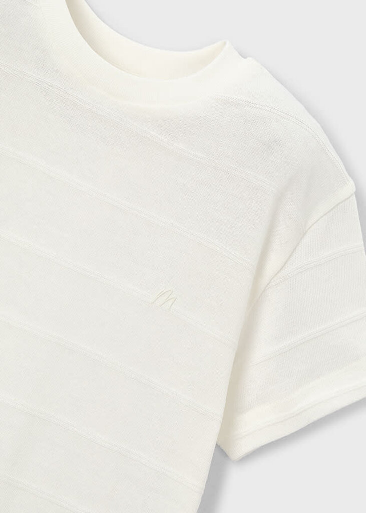 Mayoral 3061 S/s t-shirt 057 cream