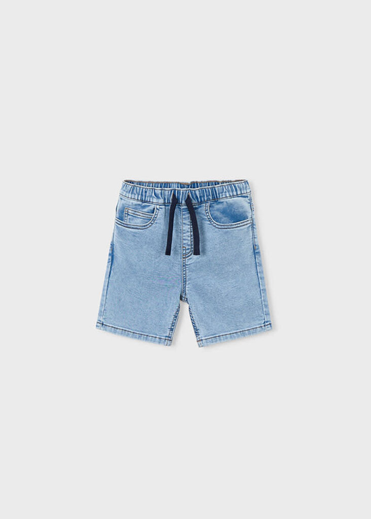 Mayoral 3210 Bermuda soft denim jogger 076 light