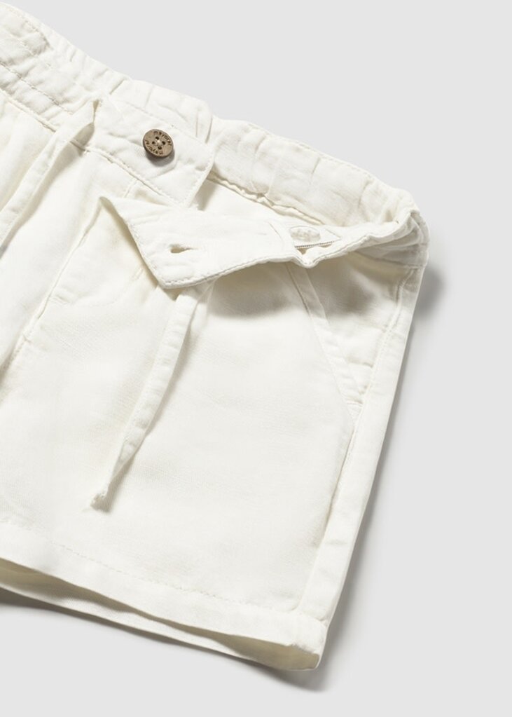 Mayoral 1220 Linen bermuda 071 cream