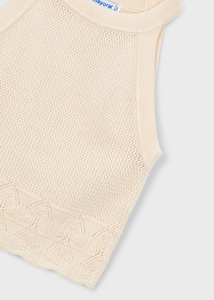 Mayoral 3027 Knit top 044 chickpea