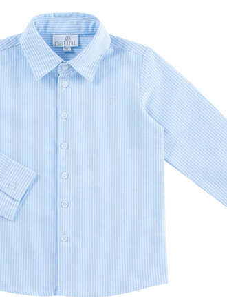 Natini 1220-14226-0240 Shirt Leon white-blue