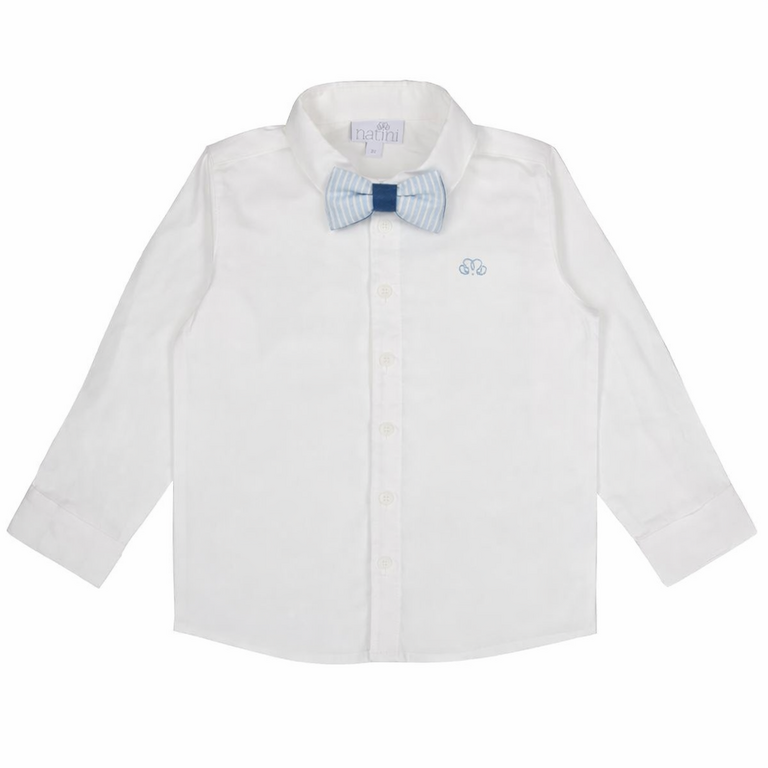 Natini 1221-14333-0002 Shirt Bow stripes