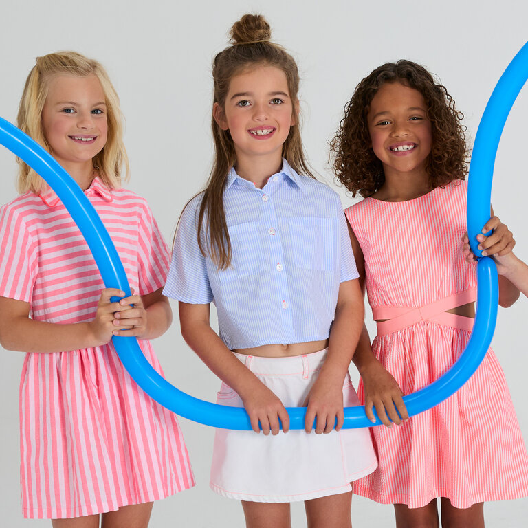 Blue Bay Dress Carmen pink