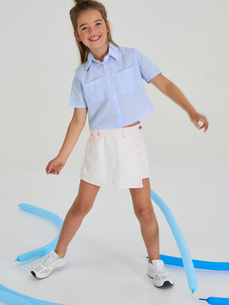 Blue Bay Blouse Beatrice white/blue strip