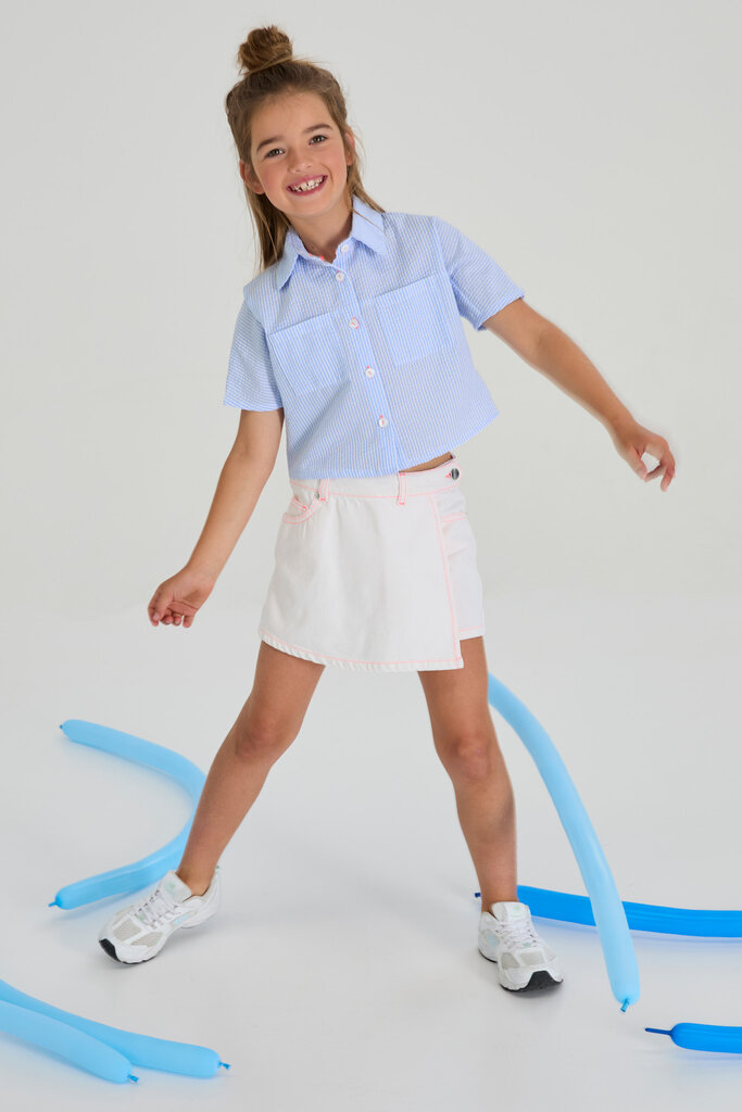 Blue Bay Blouse Beatrice white/blue strip